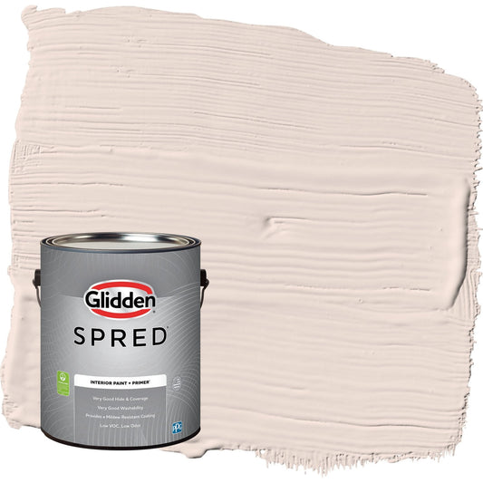 Glidden Spred Sandy Beach / Orange, Eggshell Interior Paint with Primer, 1 Gallon