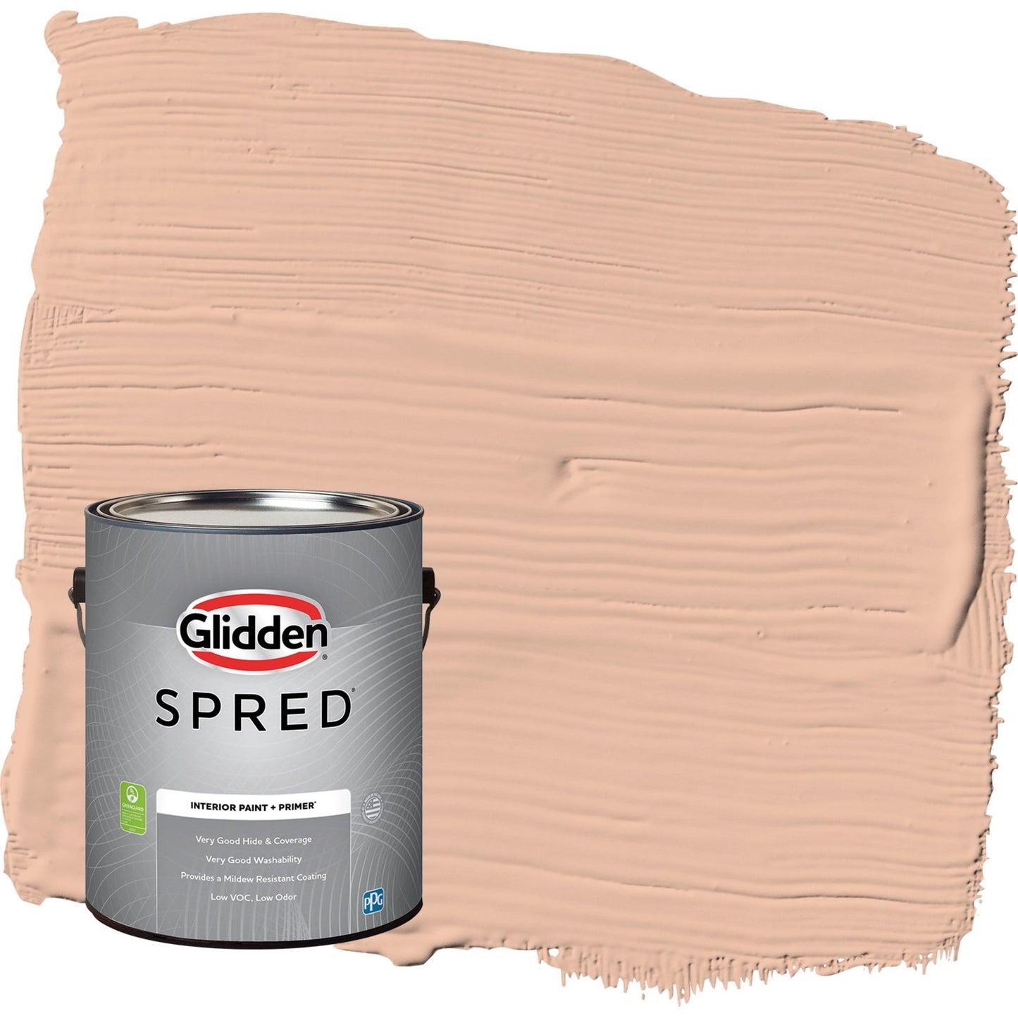 Glidden Spred Starfish / Orange, Semi-Gloss Interior Paint with Primer, 1 Gallon
