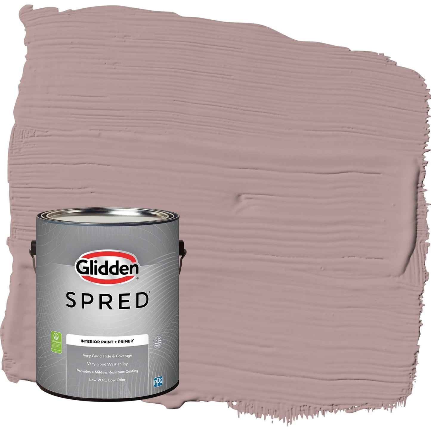 Glidden Spred Tawny Mushroom / Pink, Eggshell Interior Paint with Primer, 1 Gallon