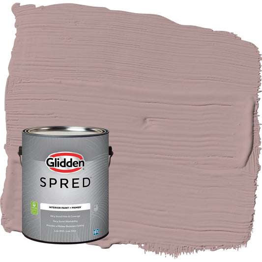 Glidden Spred Tawny Mushroom / Pink, Semi-Gloss Interior Paint with Primer, 1 Gallon