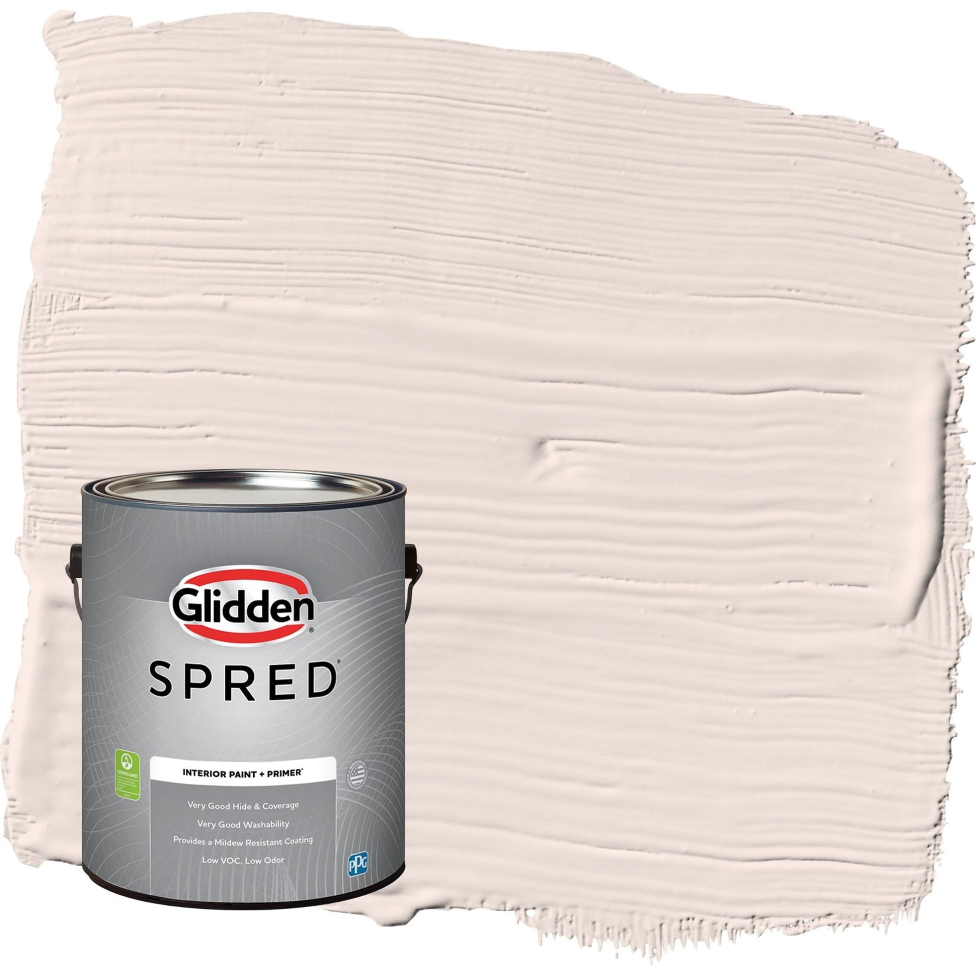 Glidden Spred Touchable / Tan, Flat Interior Paint with Primer, 1 Gallon