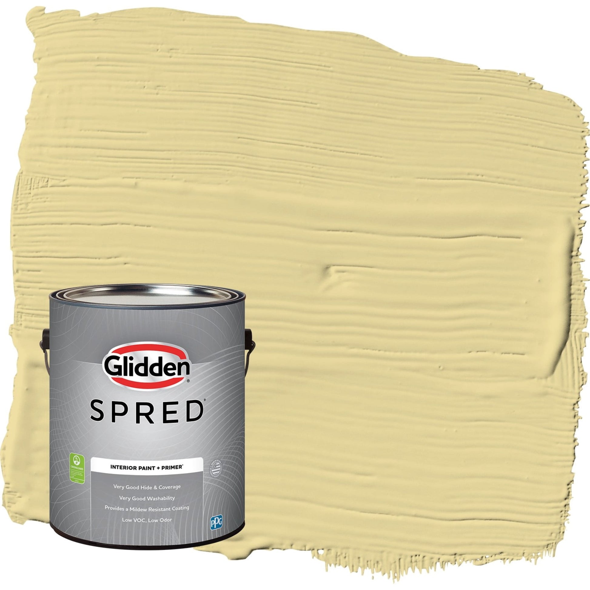 Glidden Spred Twinkle Toes / Green, Eggshell Interior Paint with Primer, 1 Gallon