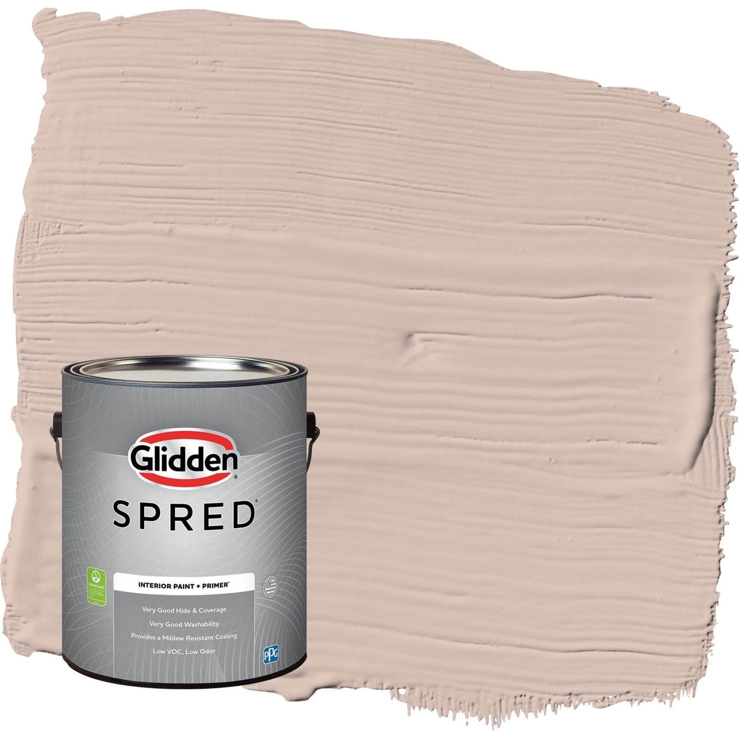 Glidden Spred Wild Rice / Orange, Eggshell Interior Paint with Primer, 1 Gallon