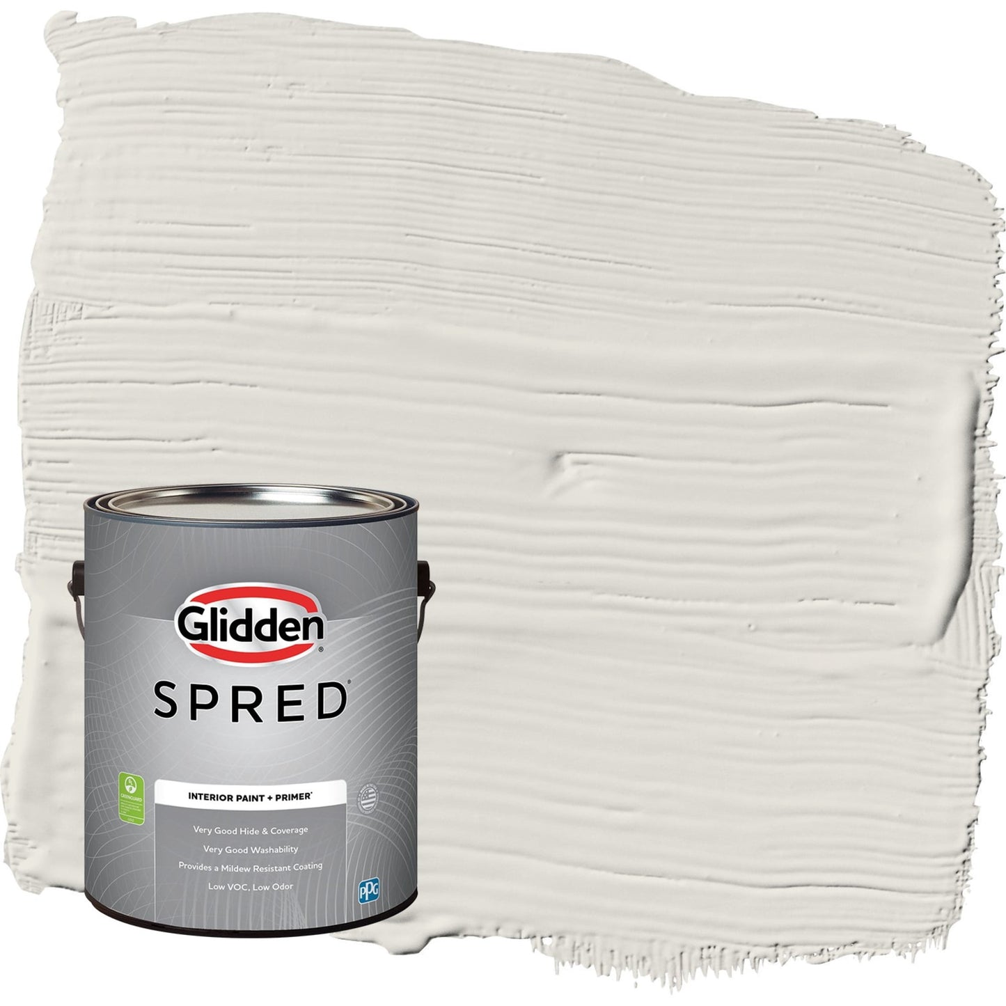 Glidden Spred Shark / Beige, Semi-Gloss Interior Paint with Primer, 1 Gallon
