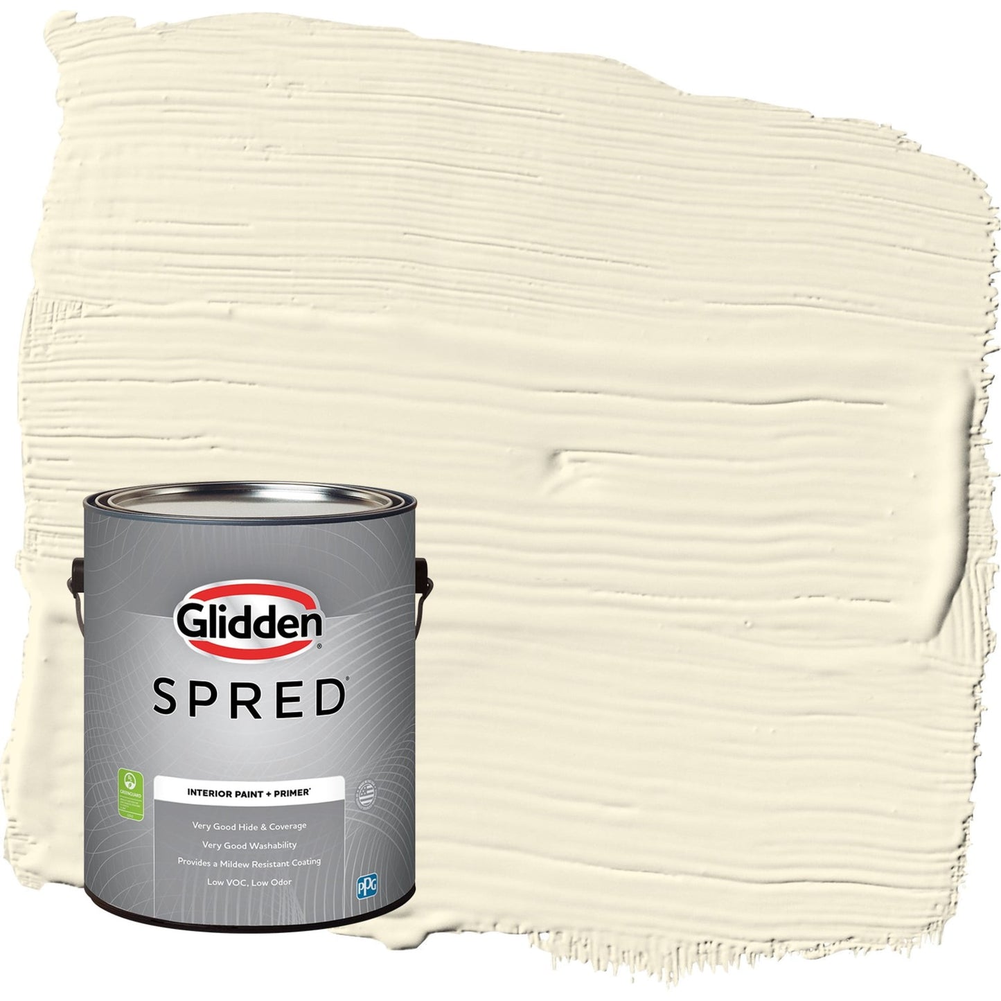 Glidden Spred Mesa Beige / Yellow, Eggshell Interior Paint with Primer, 1 Gallon