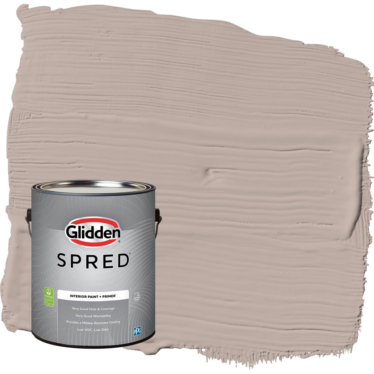 Glidden Spred Thumper / Beige, Eggshell Interior Paint with Primer, 1 Gallon