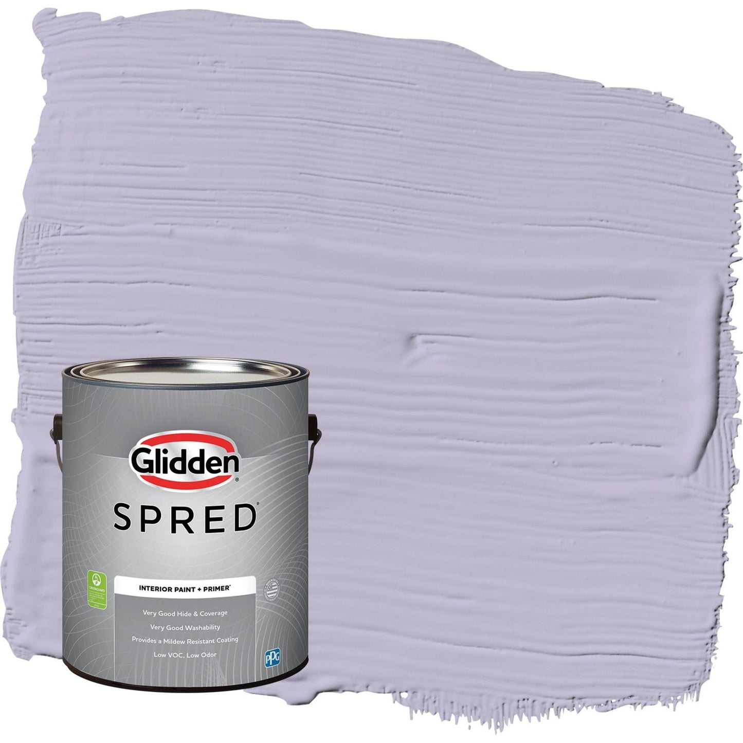 Glidden Spred Wild Lilac / Purple, Eggshell Interior Paint with Primer, 1 Gallon