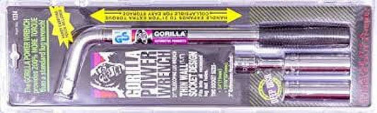 Gorilla 1334, 17.59 in x 5.36 in x 0.72 in Telescoping Handle Power Lug Wrench