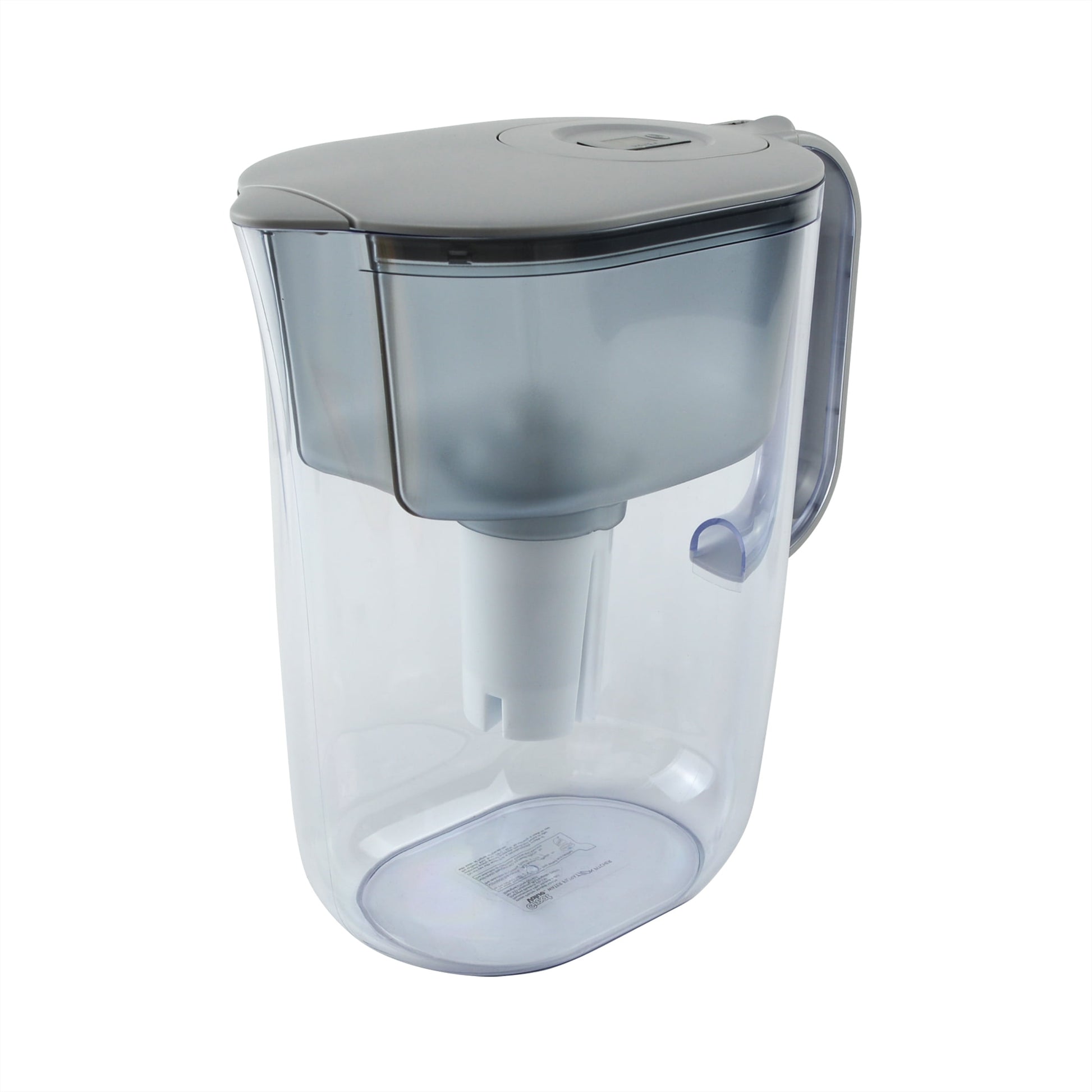 Great Value 10-Cup Water Filter Pitcher, Gray