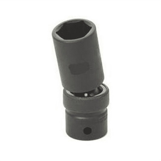Grey Pneumatic 1/2" Drive x 24mm Deep Universal Socket 6 Point - Black