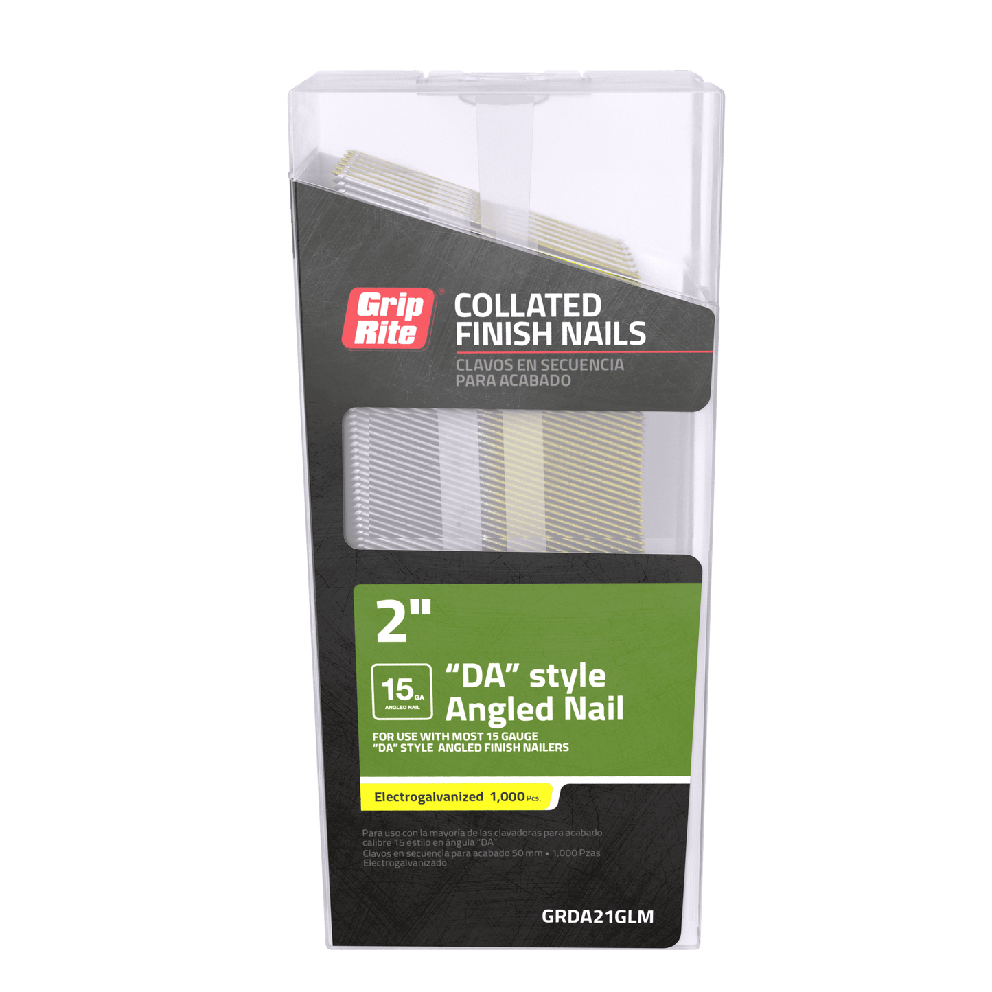 Grip-Rite DA-Finsih Nail 15GA 2" Galv 1M