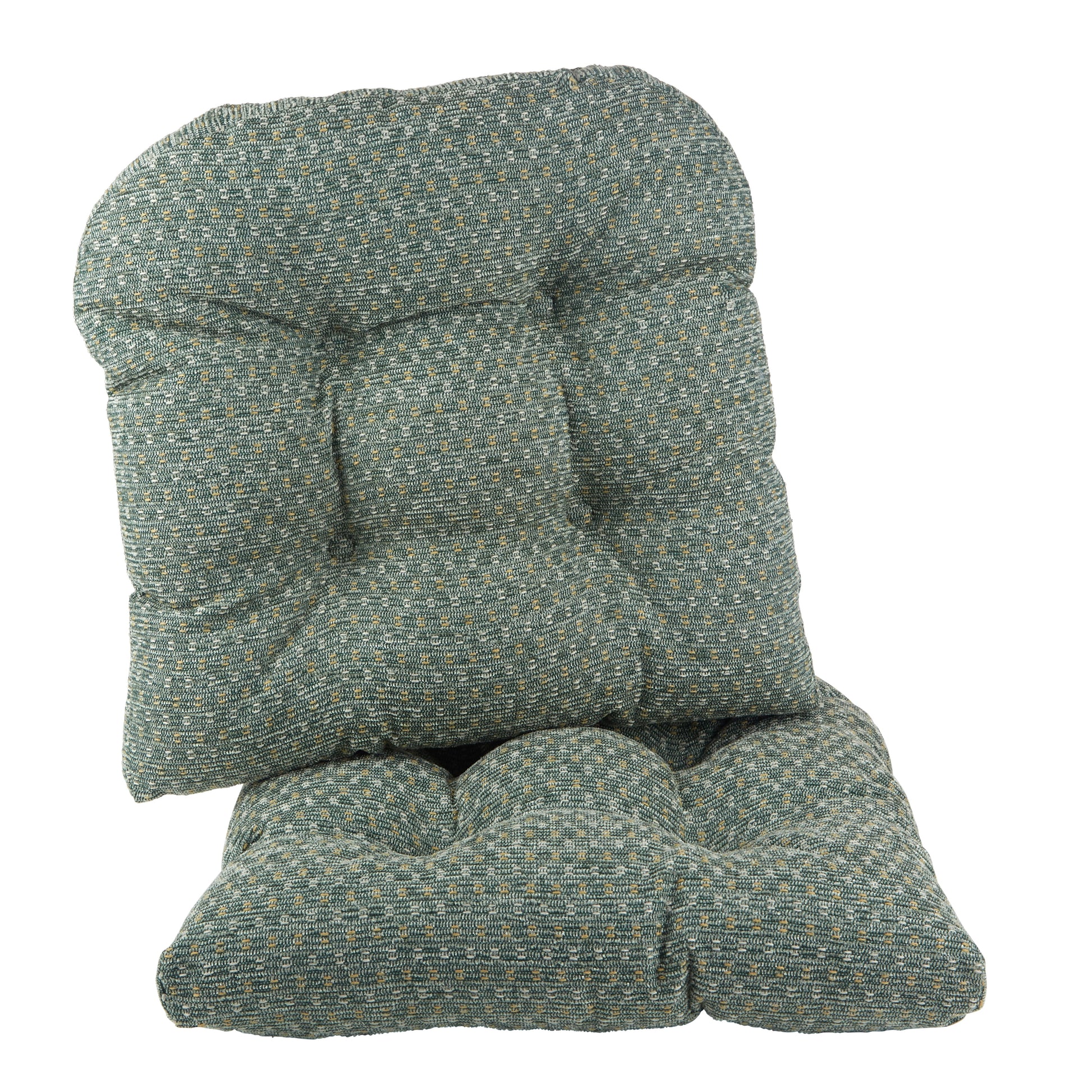 Gripper Raindrops Universal 15" x 15" Chair Cushion, Set of 2