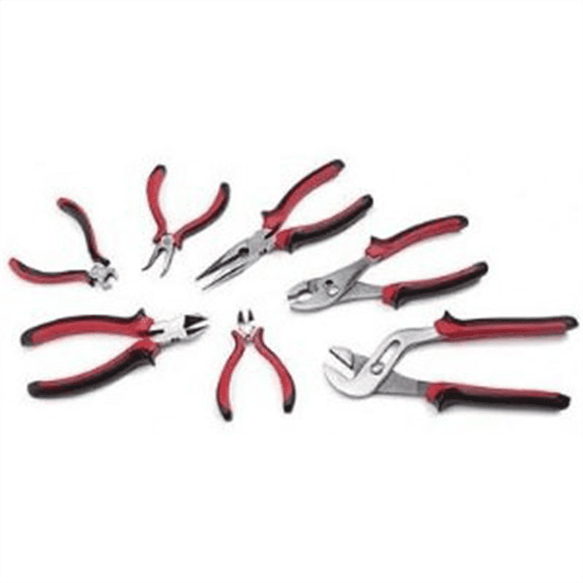 Performance Tool W30759 7 Piece Plier Set with Cushion Grip