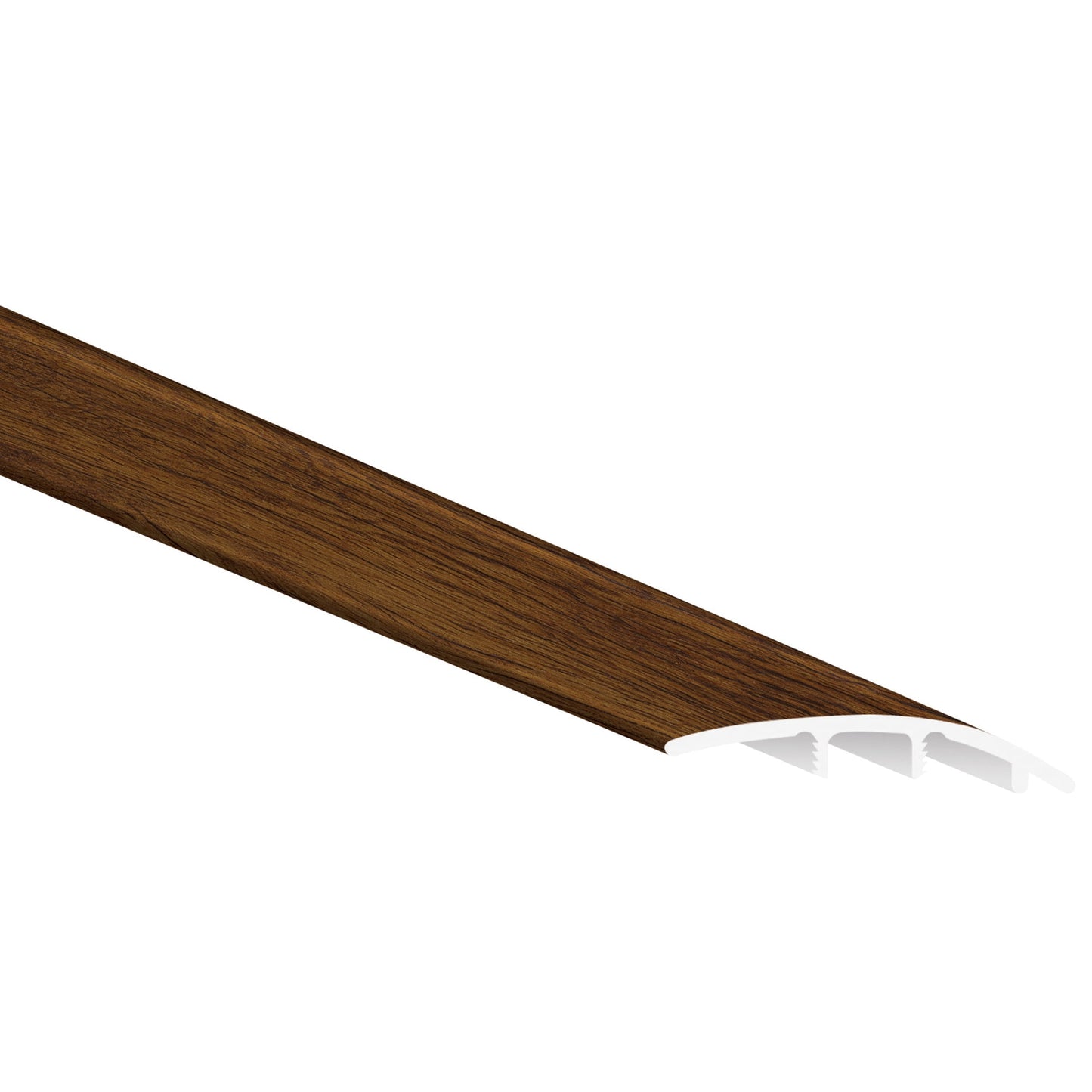Herritage Antique Mahogany 1/3 in. Thick x 1 3/4 in. Wide x 94 in. Length Luxury Vinyl Reducer Molding