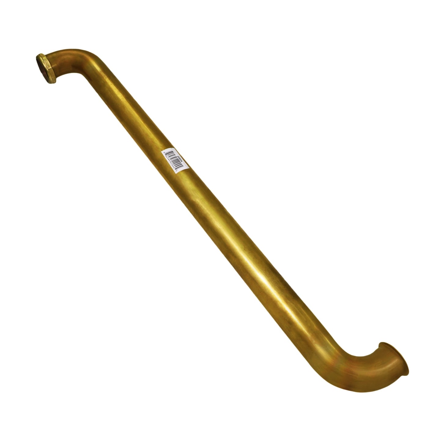Highcraft 20242 Double Waste Bend for Tubular Drain Applications, 1-1/2 in. x 24 in., 22GA Brass