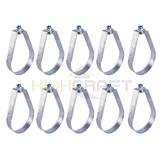 Highcraft 5 in. Swivel Loop Hanger for Vertical Pipe Support in Galvanized Steel (5-Pack)