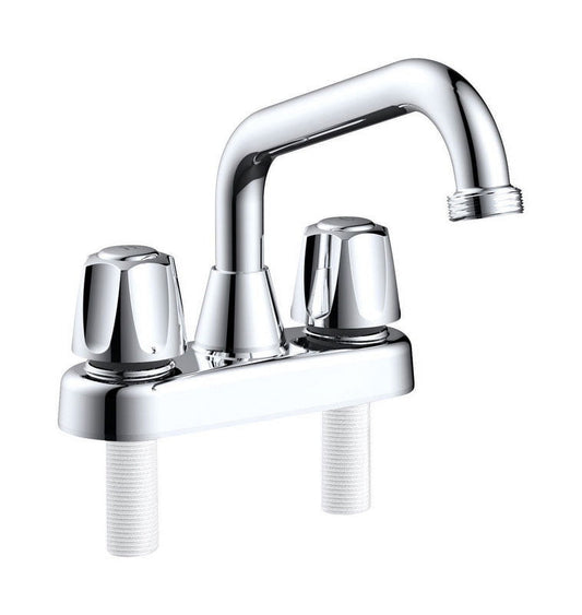 Home Plus Classic Two Handle Laundry/Utility Faucet, Chrome
