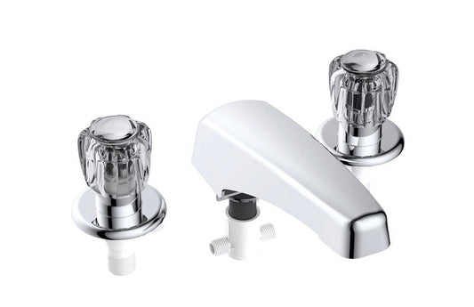 Home Plus Classic Two Handle Tub Faucet, Chrome