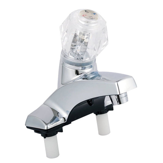 Home Plus Traditional Single Handle Lavatory Faucet, Chrome