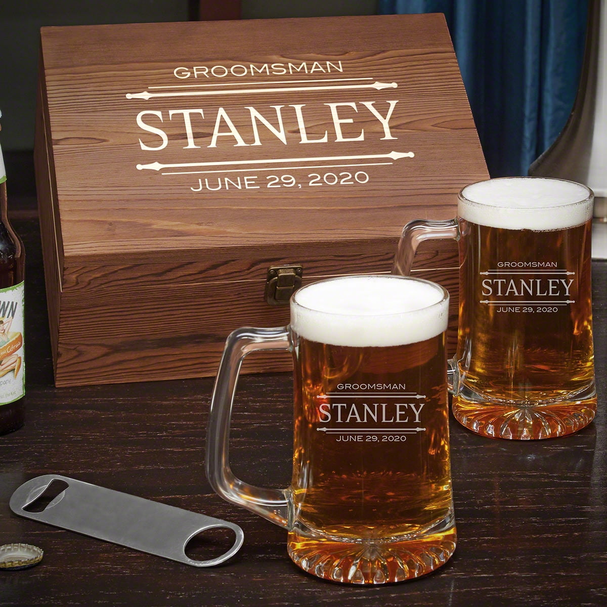 HomeWetBar Beer Gift Baskets 4 Pieces
