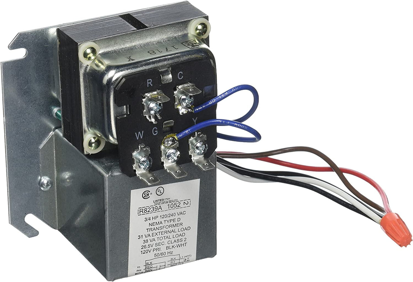 Honeywell Genuine OEM R8239A1052 Single or Two Speed Fan Control Center