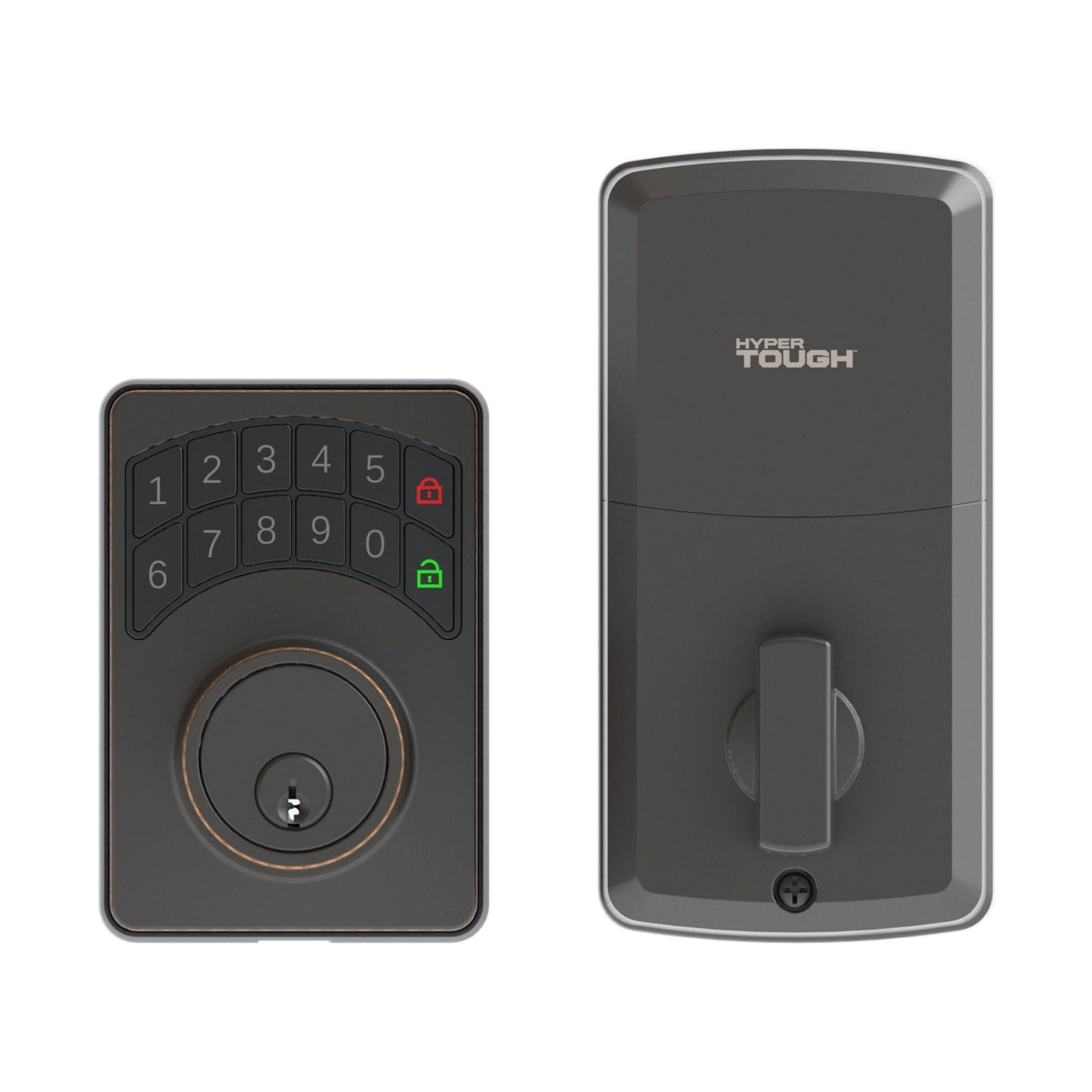 Hyper Tough Digital Deadbolt, Oil Rubbed Bronze, Model 1752004
