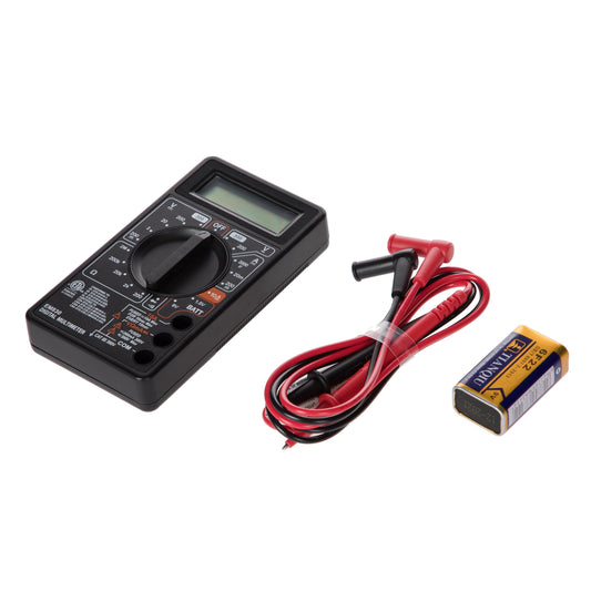 Hyper Tough Digital Multimeter TD35235J, 3 1/2 Digit Screen,  New, 4.25 inch Assembled Product Width