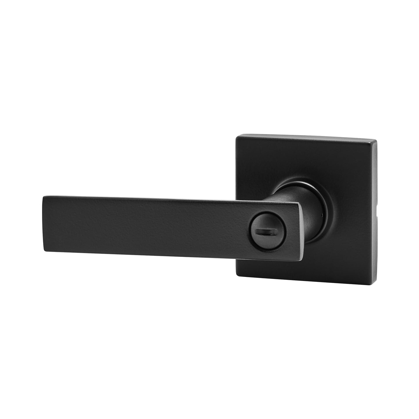 Hyper Tough Privacy Bed & Bathroom Blade Door Lever, Matte Black