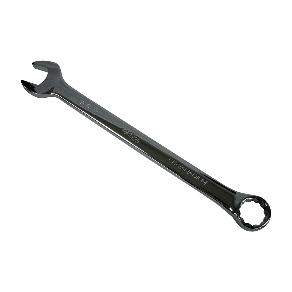 K-Tool 41352 1-5/8 Fractional 12pt Standard Combo Non-Ratcheting Wrench