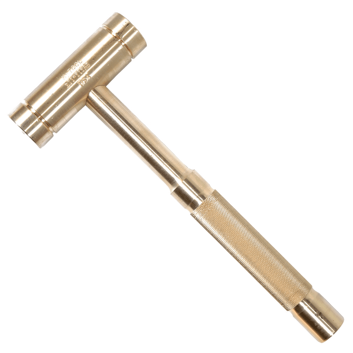 K-Tool 71783 48oz. Martillo de LatÃ³n Macizo con 1-1/4 de DiÃ¡metro de Cabeza (Ud)