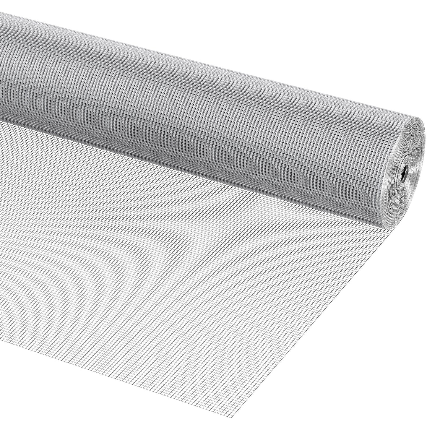KFFKFF 1/4" 36" x 100" Hardware Cloth 23 Ga Chicken Wire Fence Wire Mesh Roll