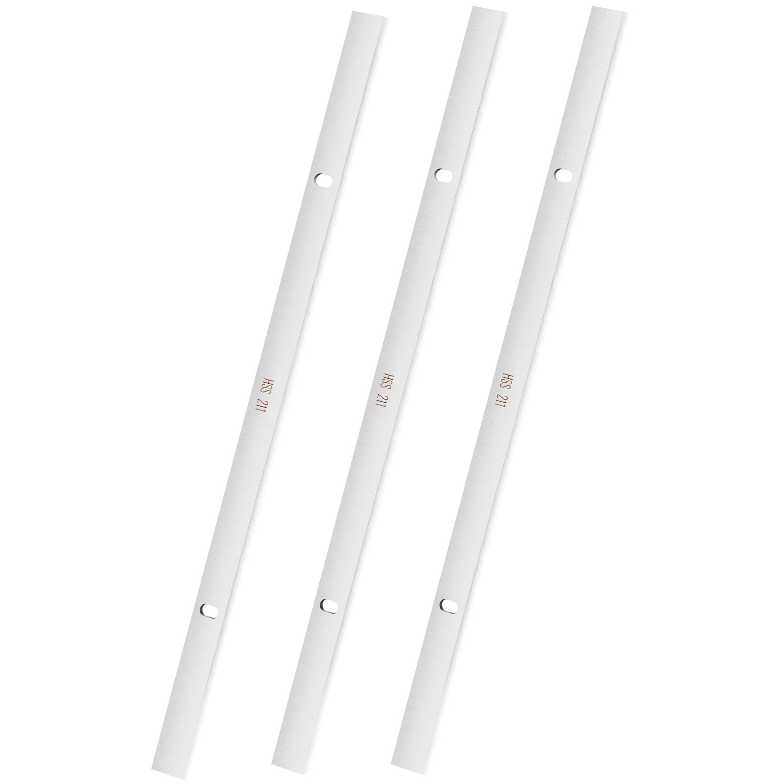 KFFKFF 13-inch Thickness Planer Blades, HSS Construction for Long-lasting Use, HRC55-60 Hardness, Pre-drilled for Quick Installation, Suitable for Woodworking, DIY, and Industrial Applications