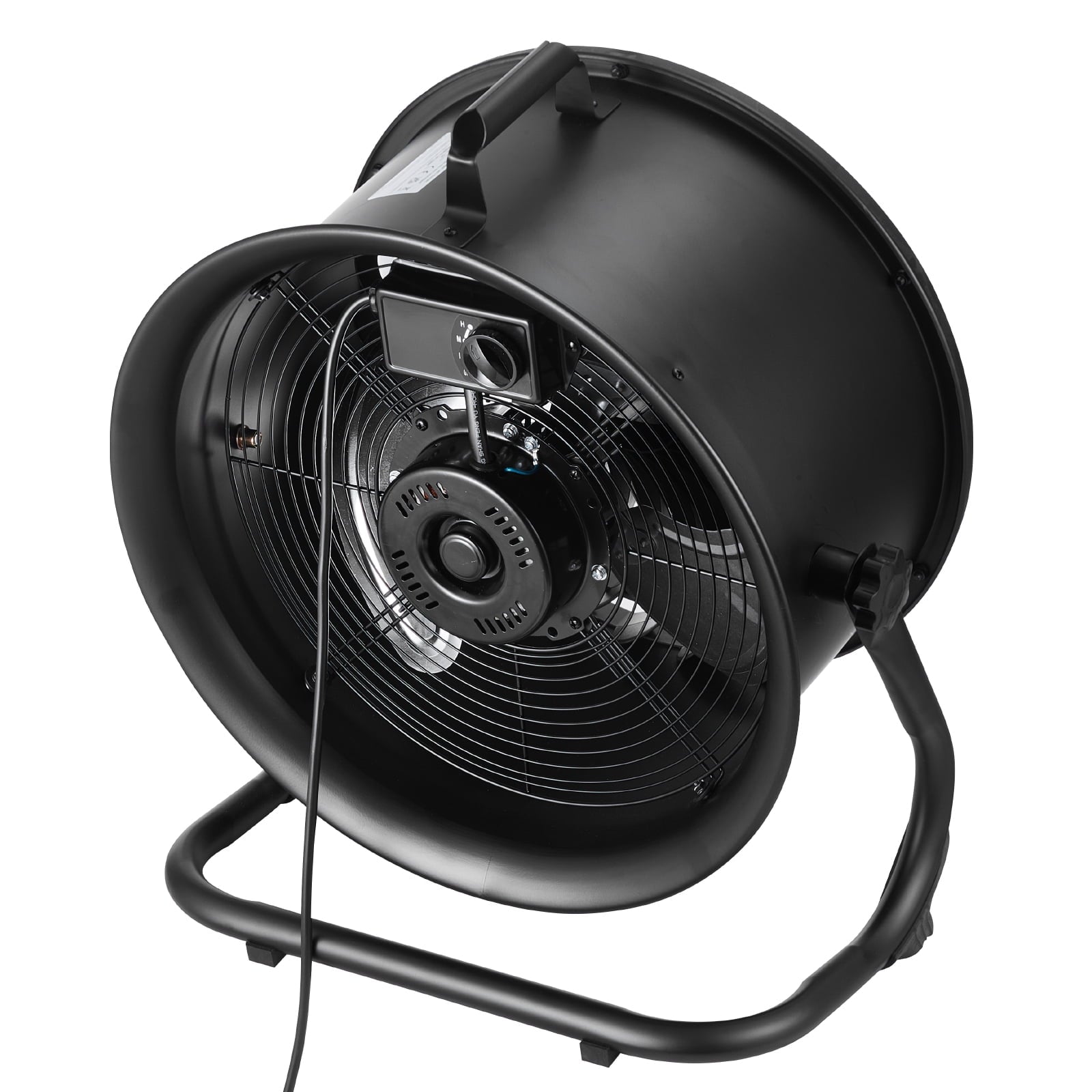 KFFKFF 14-Inch High Velocity Industrial Floor Fan, 3-Speed Adjustable, 2520 CFM Airflow, 360Â° Tilt, Durable Metal Design for Home, Gym, Office, Garage, and Commercial Spaces