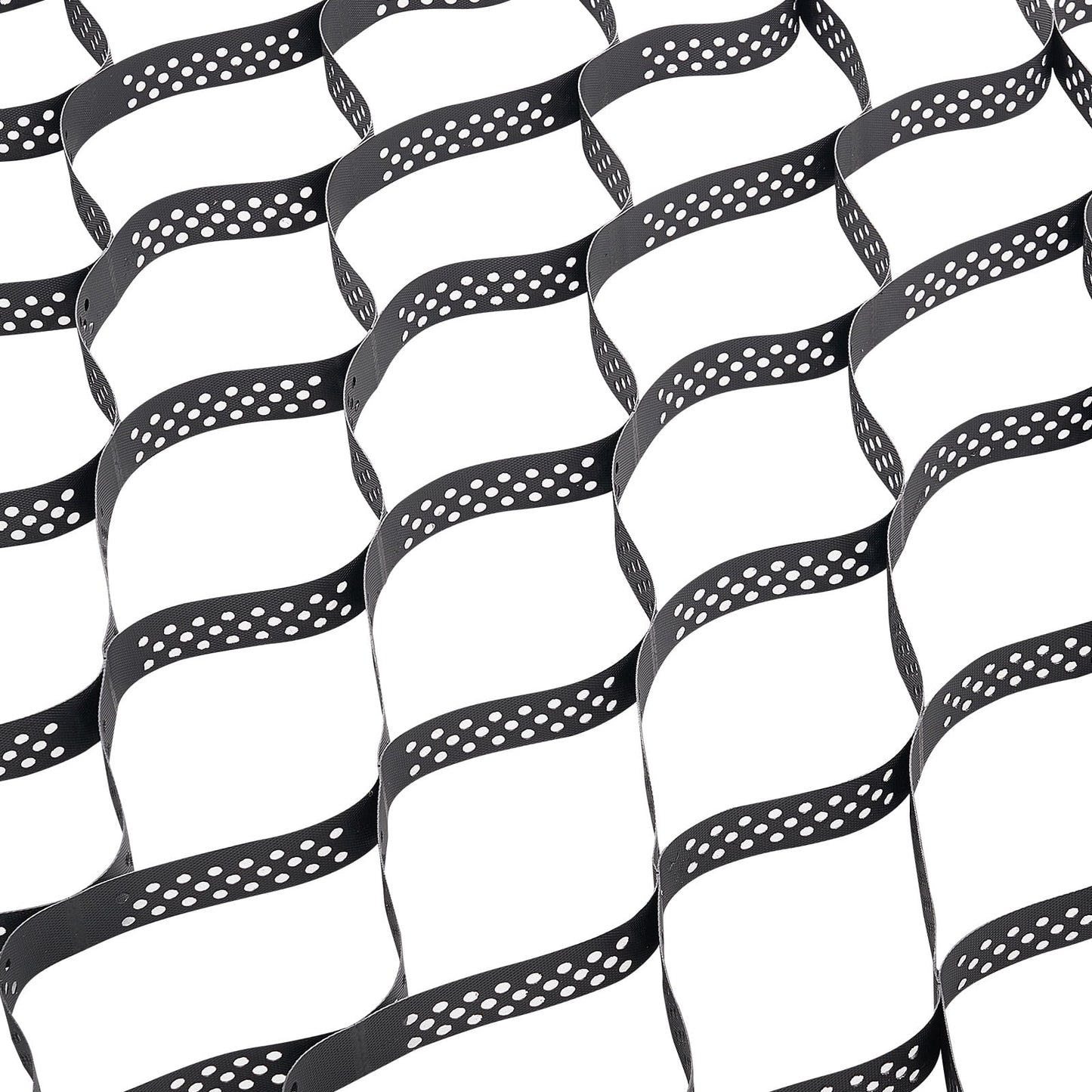 KFFKFF 2-Inch Deep Gravel Grid, 17.06 x 8.86 FT / 5200 x 2700 mm, Supports 1880 LBS Per Sq ft, Permeable Ground Stabilizer for Driveways, Gardens, Patios, Walkways, and RV Parking