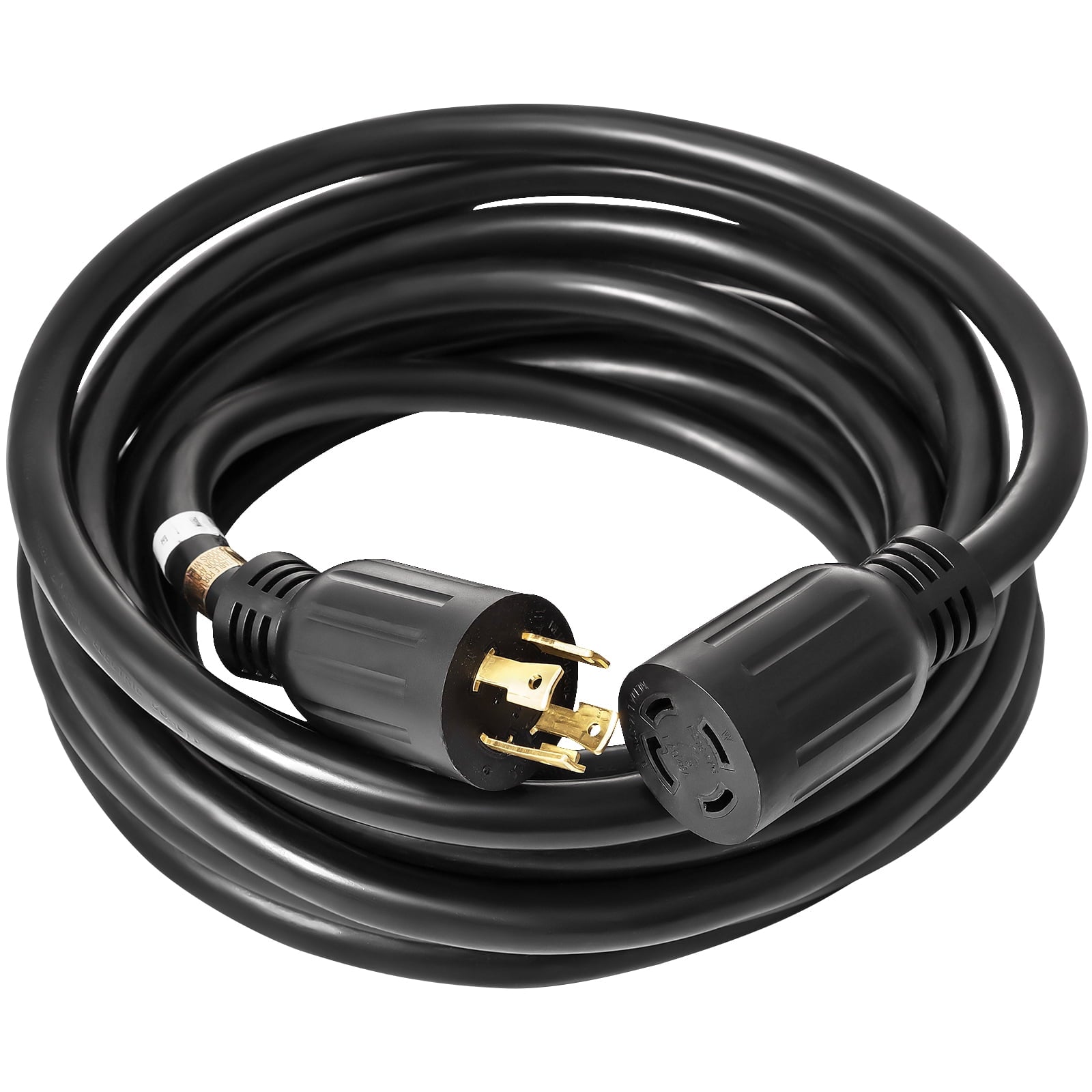 KFFKFF 30A 50 -foot generator extension line, with twisting lock connectors