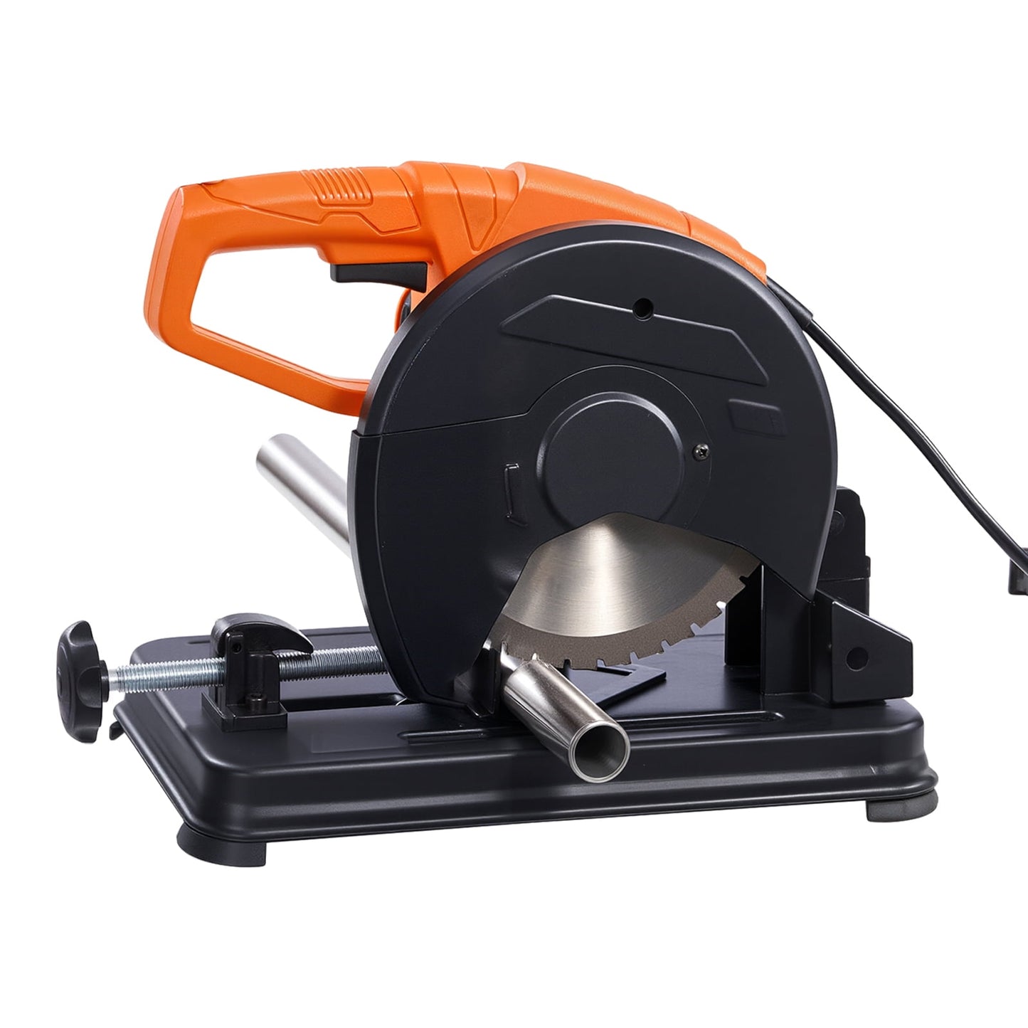 KFFKFF 7-1/4 in Metal Cutting Chop Saw, 1200 W Motor, 4000 RPM Speed, Adjustable Cutting Angle 0-45Â°, Designed for Square and Flat Tubes, I-Beams, and Other Metal Materials