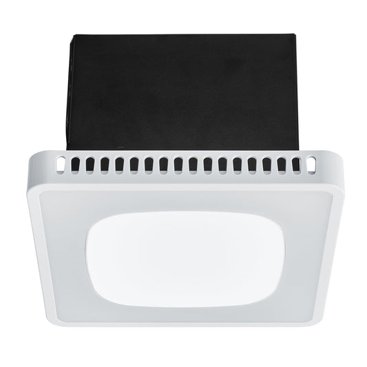 KFFKFF Bathroom Exhaust Fan with Adjustable Airflow, RGB Lighting, Quiet Operation, and Durable DC Motor for Ventilation in Various Spaces