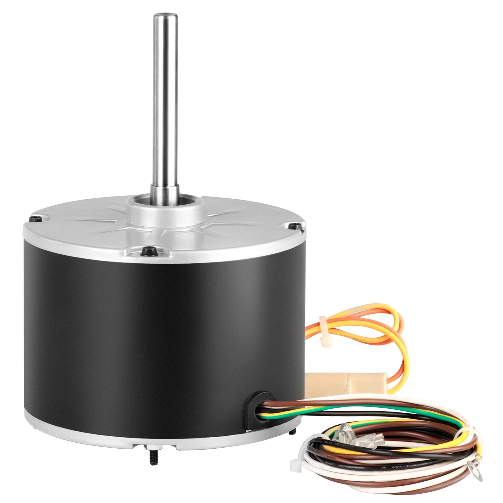 KFFKFF Condenser Fan Motor 1/5 HP 208-230V, 825RPM, OEM Standard Replacement Motor with Reversible Rotation and Explosion-Proof Capacitor CBB65 7.5Î¼F/370V