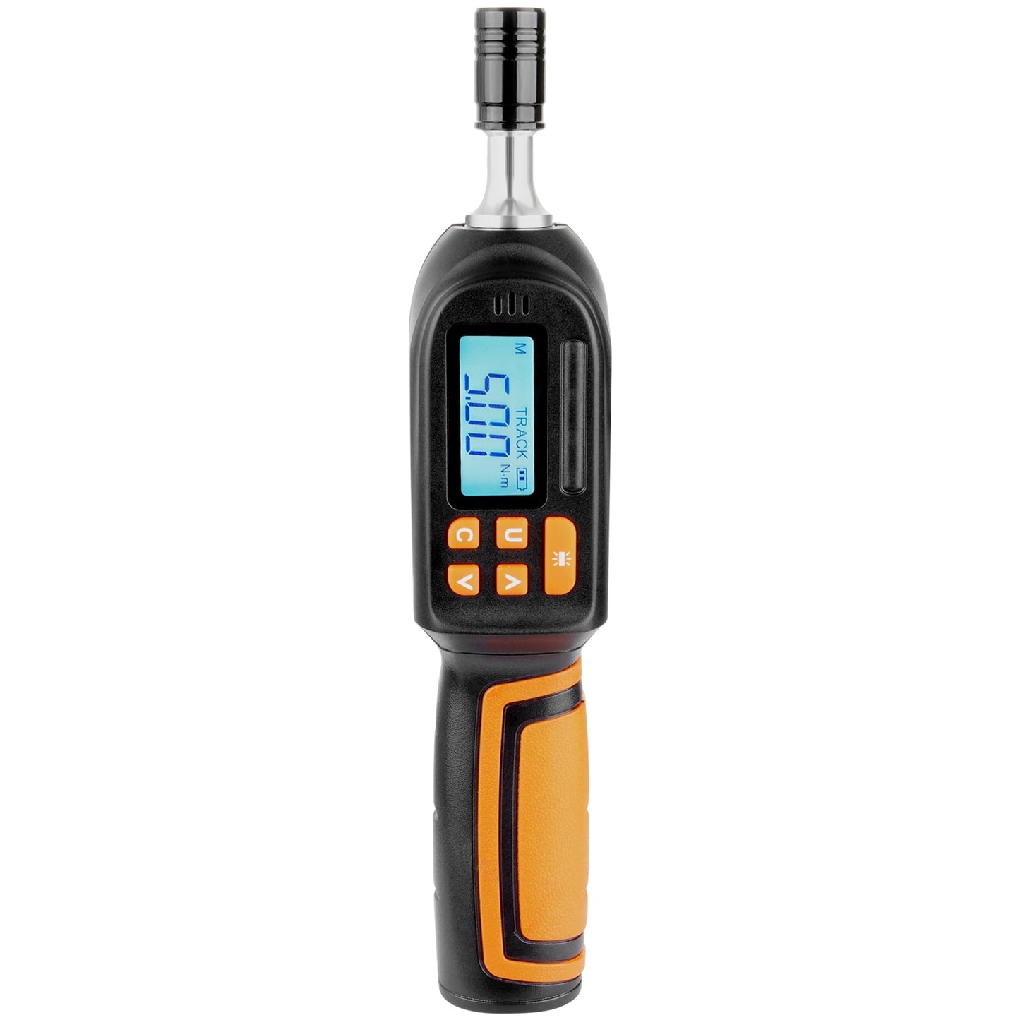 KFFKFF Digital Torque Screwdriver, 1/4" Drive Torque Wrench with LCD Display, Electrician Tool with 2.65-70.67 in-lbs Torque Range, 0.01 N.m Increment, Includes Bits and Storage Case