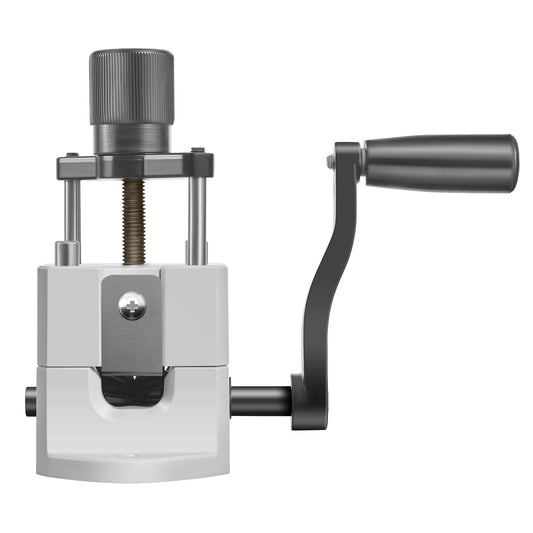 KFFKFF Manual Wire Stripping Machine, 0.06-1 in, Portable Copper Stripper with Hand Crank or Drill Operation, Durable 64Mn Blades, 45# Steel Rollers, ABS & PC Construction