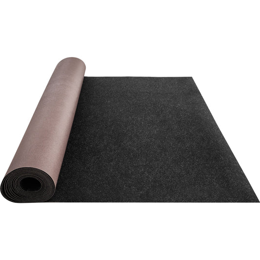 KFFKFF Marine Carpet, 6 x 30 ft Boat Flooring, Charcoal Black Marine-Grade Carpet, Indoor/Outdoor Carpet with Waterproof TPR Backing, Durable Carpet Roll for Home, Patio, Porch, and Deck