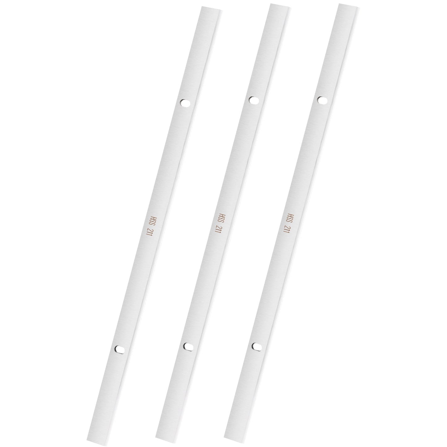 KFFKFF Planer Blades of 13-inch, Constructed from HSS for Longevity, HRC55-60, Hassle-free Set-up with Pre-made Holes, Suitable for Carpentry, Household Tasks & Commercial Purposes, Trio Pack