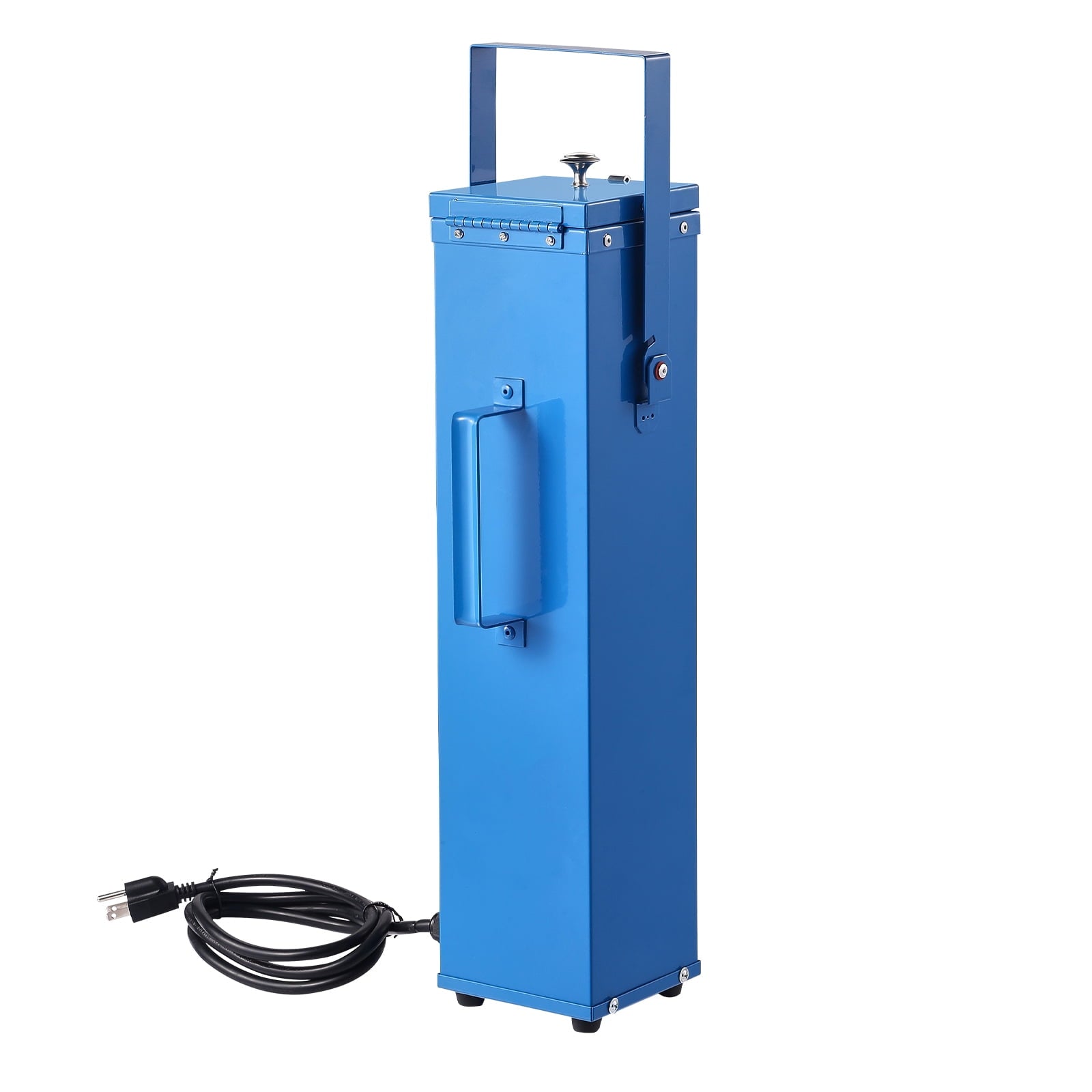 KFFKFF Portable Welding Rod Oven, 10 lbs Capacity for Drying Electrodes, 230W 120V, 300â„‰ Rapid Heating for 18-inch Stick Rods - Features Carry Handle & Secure Locking Mechanism