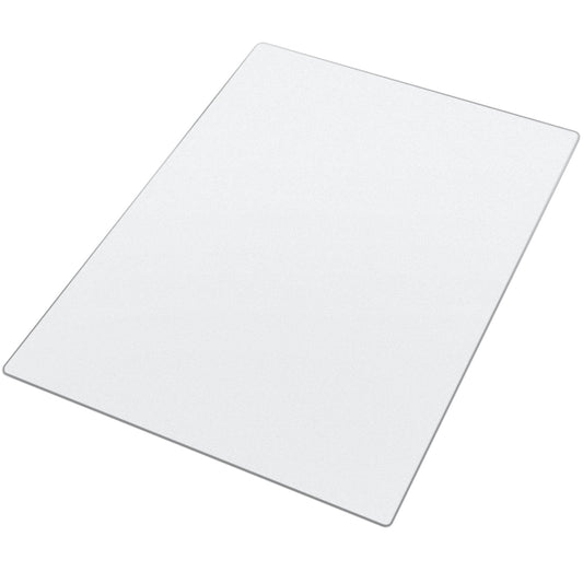 KFFKFF Transparent Office Chair Mat, 30 x 48-inch Floor Protector for Hard Surfaces, Designed for Rolling Chairs, Non-Slip and Easy Maintenance, Smooth Movement Under Desk Mat for Home or Office Use