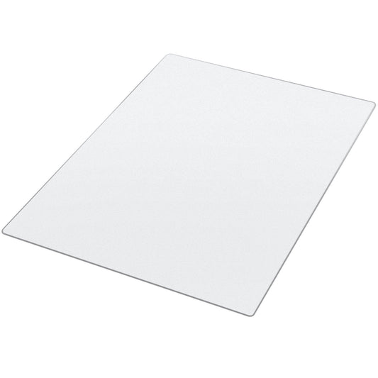 KFFKFF Transparent Office Chair Mat, 36 x 48-inch Floor Protector for Hard Surfaces, Designed for Rolling Chairs, Non-Slip and Simple to Maintain,Smooth Movement Under Desk Mat for Home or Office Use