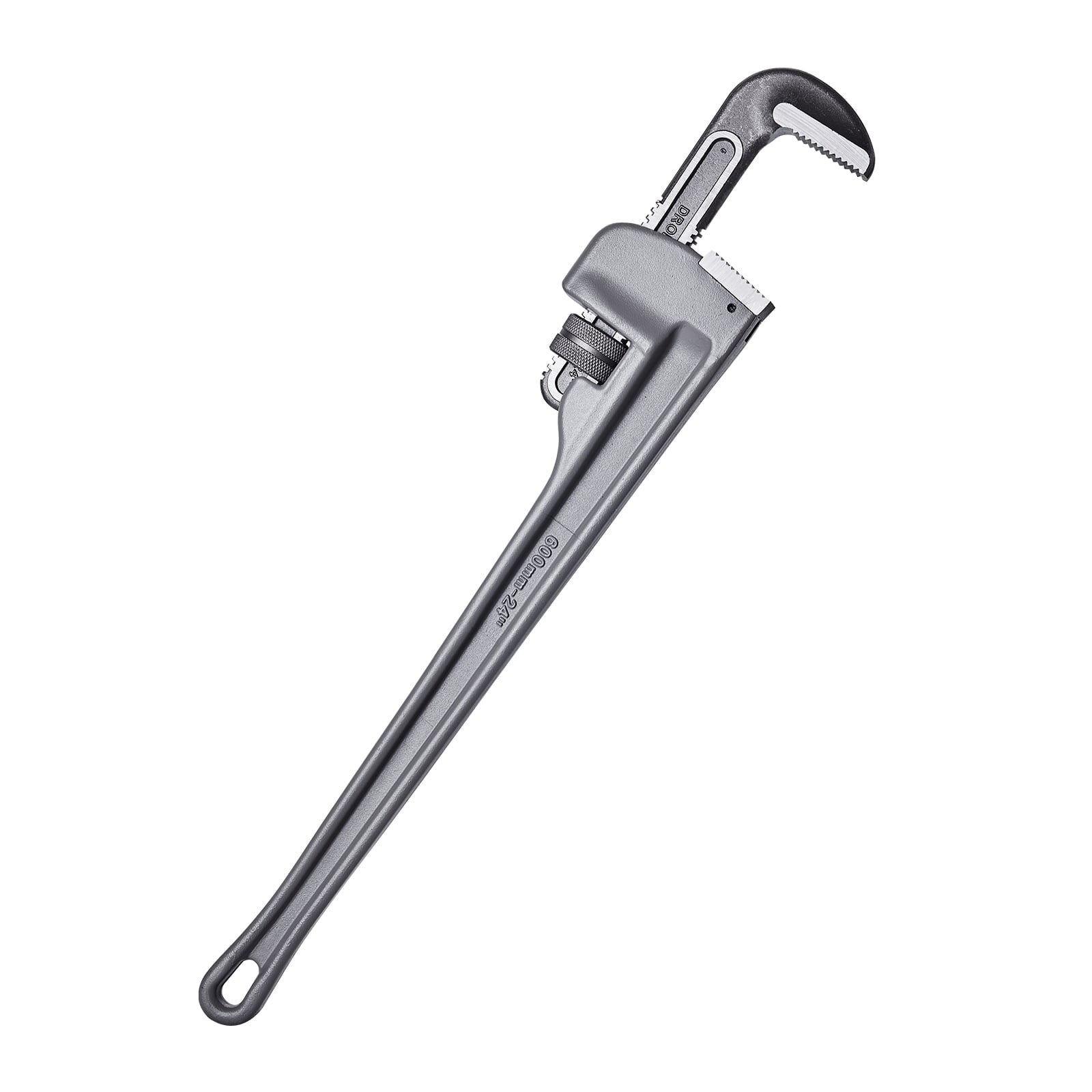KFFKFF Tube Spanner, 24" Aluminum Linear Tube Spanner, Modifiable Plumber's Spanner, with Robust Jaw and Comfortable Grip, Convenient to Transport, Design with Hanging Feature, for Plumbing
