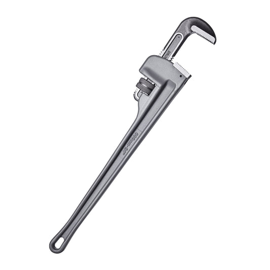 KFFKFF Tube Spanner, 24" Aluminum Linear Tube Spanner, Modifiable Plumber's Spanner, with Robust Jaw and Comfortable Grip, Convenient to Transport, Design with Hanging Feature, for Plumbing