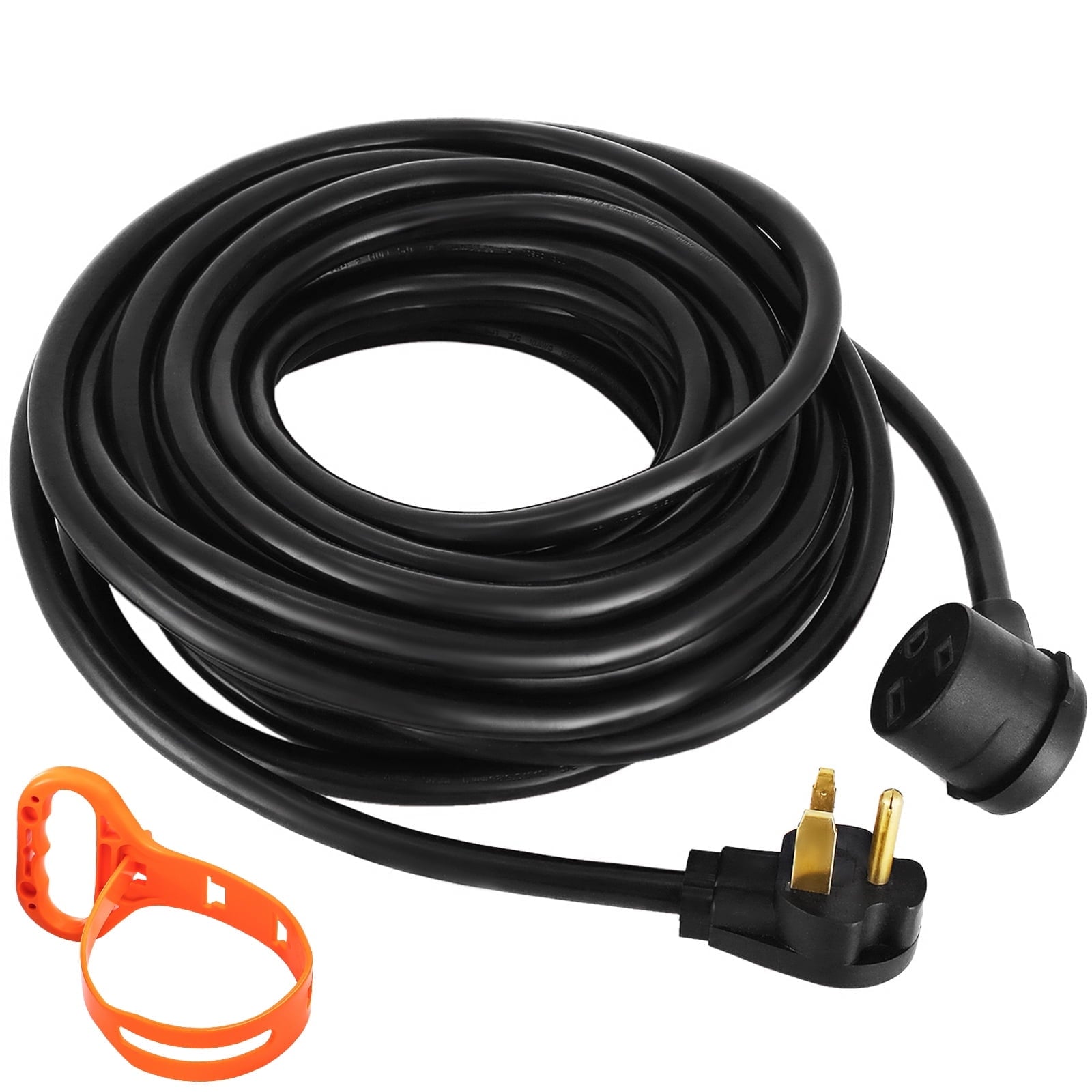 KFFKFF Welding Extension Cord 25ft 50AMP 6-50P/6-50R Heavy Duty Welding Cord 10AWG 250V for MIG,Lincoln,Plasma,Miller,TIG