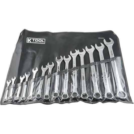 KTI Wrench Set, Combination, 14-Piece