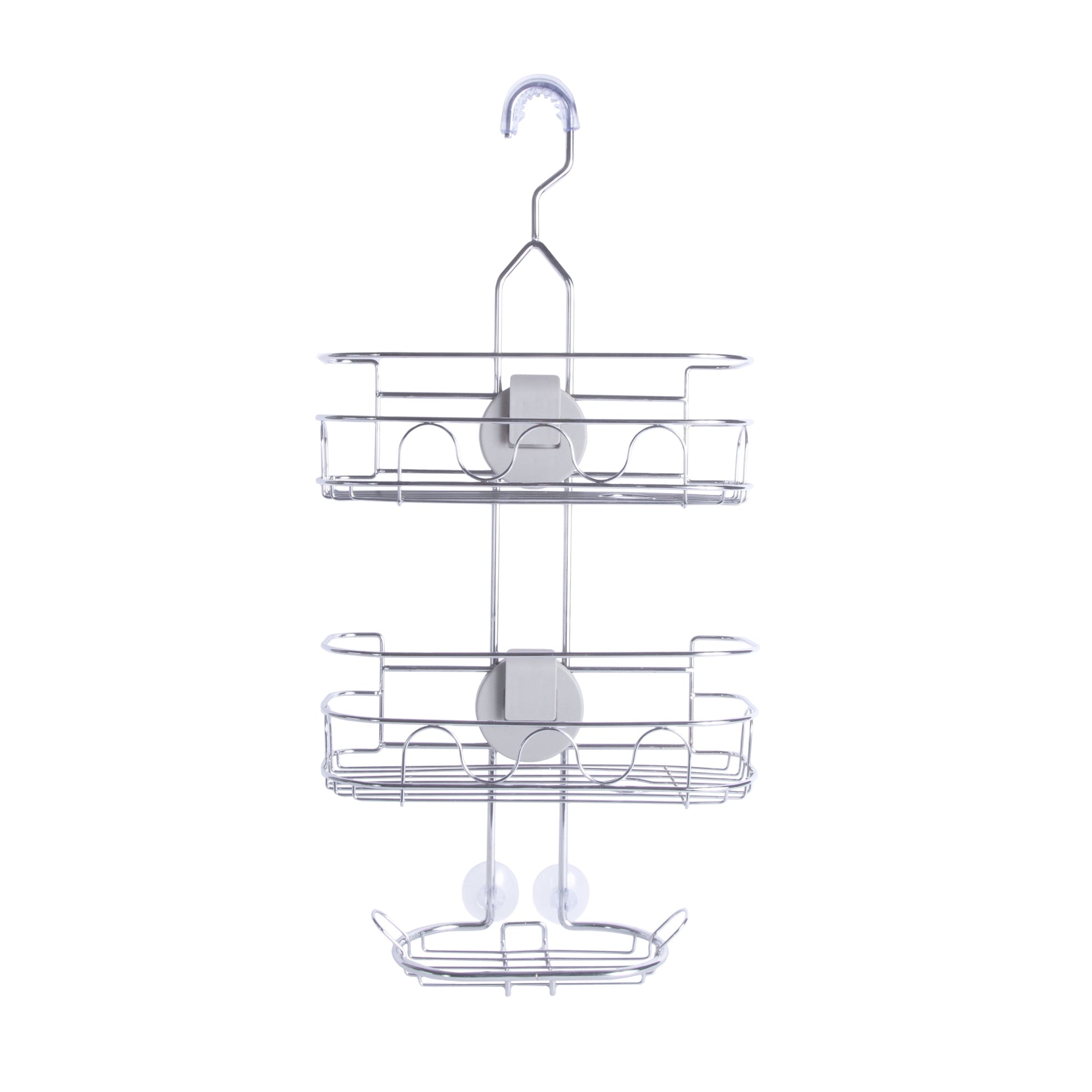 Kenney 4 Way Adjustable Metal Shower Caddy, Chrome